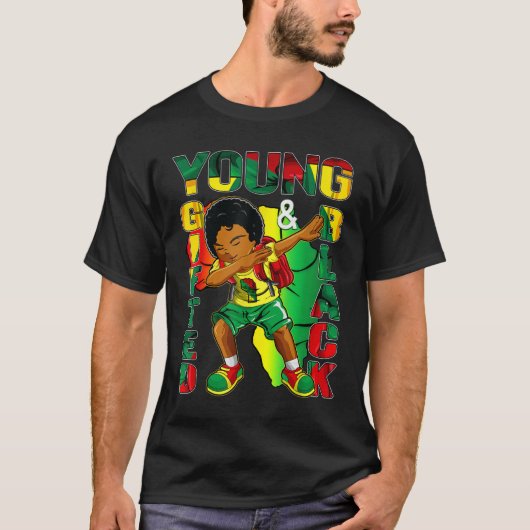 Black History Month Decorations Top Young Gifted B (Voorkant)