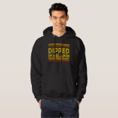 Black History Month Dipped in Melanin Hoodie (Voorkant volledig)