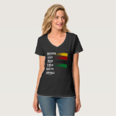 Black History Month Dream Like Martin Lead Like Ha T-shirt (Voorkant volledig)