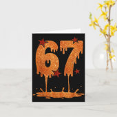 Black History Month Dripng 67 Cool Meme 6 7 Funn Kaart (Gele Bloem)