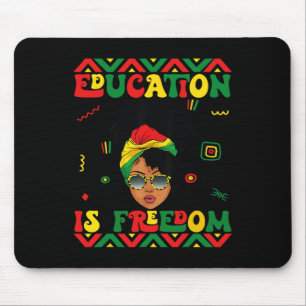Black History Month Education is een leraar van de Muismat