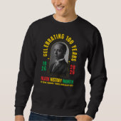Black History Month-eeuwfeest 100 Jaar BHM Trui (Voorkant)