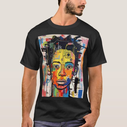 Black History Month en het begin van de 19e Afrika T-shirt (Voorkant)