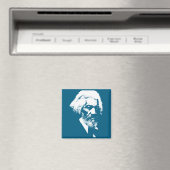 Black History Month Erick Dougl Silhouette T S Magneet (Insitu (Vaatwasser))