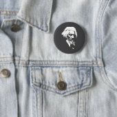 Black History Month Erick Dougl Silhouette T S Ronde Button 5,7 Cm (In situ)