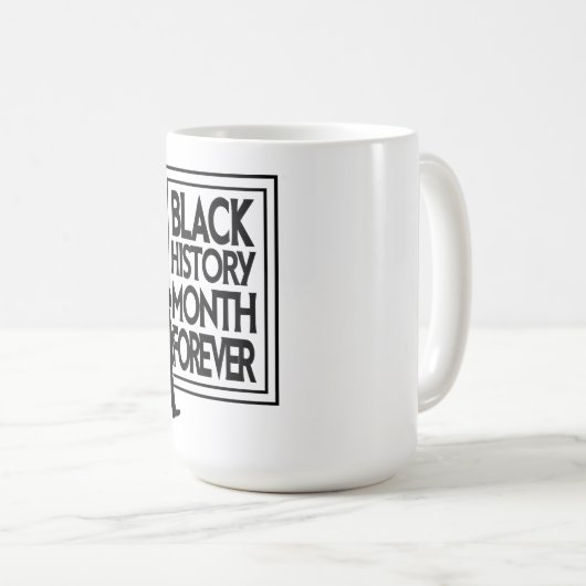 Black History Month Forever Koffiemok (Voorkant rechts)