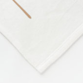 Black History Month Hands Symbol Afro Motivation  Fleece Deken (Hoek)