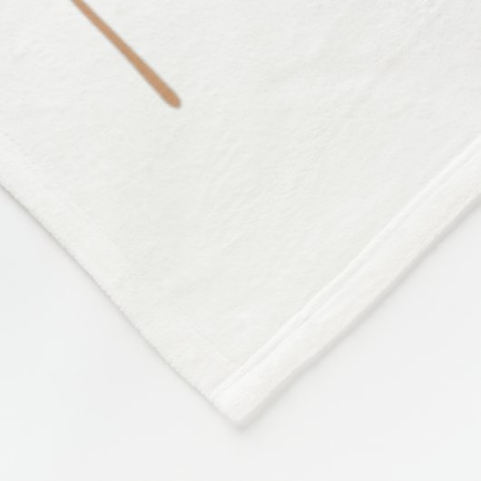 Black History Month Hands Symbol Afro Motivation  Fleece Deken (Hoek)