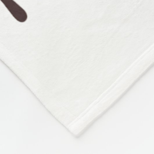 Black History Month Hands Symbol Afro Motivation Fleece Deken (Hoek)