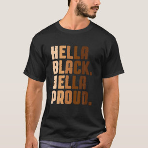 Black History Month Helemaal Black Helemaal Trots T-shirt