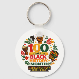 Black History Month herdenking Sleutelhanger