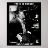 Black History Month Heroes - Marcus Garvey Poster (Voorkant)