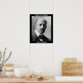 Black History Month Heroes - W.E.B. DuBois Poster (Keuken)