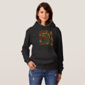 Black History Month Honoring our Past Pride  1 Hoodie (Voorkant volledig)