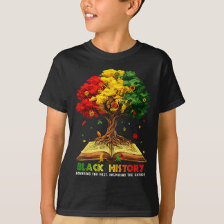 Black History Month Honoring Past Inspiring Future T-shirt