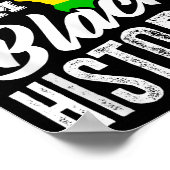 Black History Month Ik Ben Black History Afrika He Poster (Hoek)