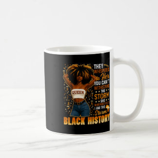 Black History Month Ik Ben De Storm Black Afro Que Koffiemok
