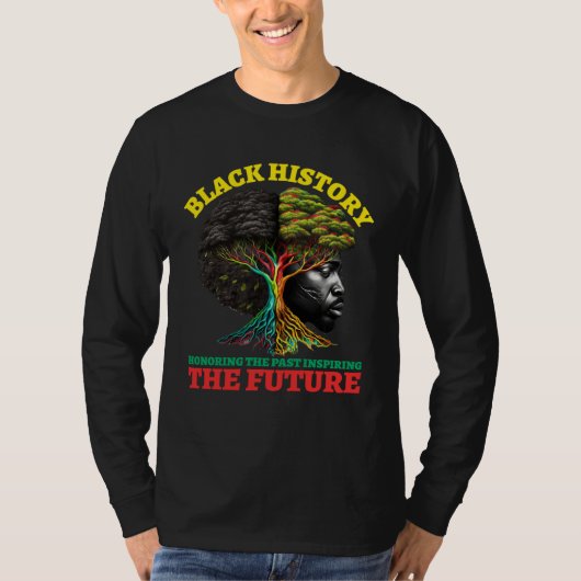Black History Month Inspiring Graphics for Men T-shirt (Voorkant)
