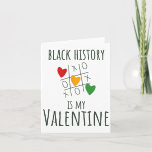 Black History Month Is Mijn Valentijn Valentijnsda Kaart