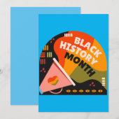Black History Month Kaart - Blanco Binnenkant Uitn (Voorkant / Achterkant)