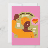 Black History Month Kaart - Blanco Binnenkant Uitn (Voorkant)