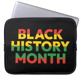 Black History Month Laptophoes 15 inch Laptop Sleeve