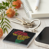 Black History Month Leiders Black History Month Sleutelhanger (Voorkant Rechts)