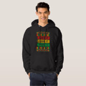 Black History Month Live It Learn It Make It 365 D Hoodie (Voorkant volledig)