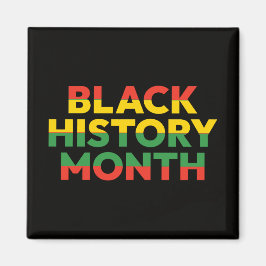 Black History Month-magneet Magneet