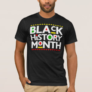 Black History Month Melanin Koning Koningin Bruh S T-shirt
