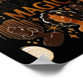 Black History Month - Melanin Magic Sticker Poster (Hoek)