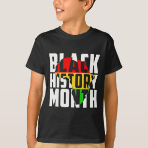 Black History Month  Melanin Pride Afrikaans T-shirt