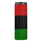 Black History Month MONOGRAM Marcus Garvey Quote Thermosbeker (Achterkant)