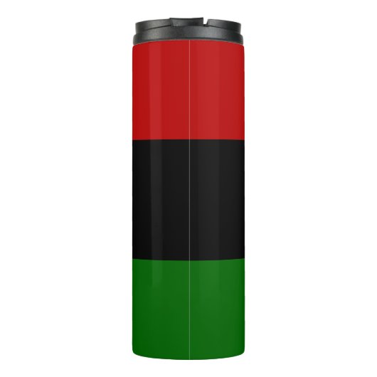 Black History Month MONOGRAM Marcus Garvey Quote Thermosbeker (Achterkant)