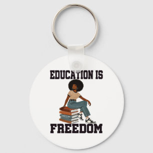 Black History Month Onderwijs Is Vrijheid Leraar H Sleutelhanger