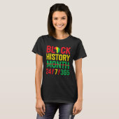 Black History Month One Month Cant Hold Our Histor T-shirt (Voorkant volledig)