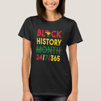 Black History Month One Month Cant Hold Our Histor T-shirt