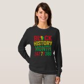 Black History Month One Month Cant Hold Our Histor T-shirt (Voorkant volledig)
