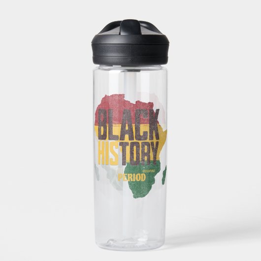  Black History Month  Pan-African  for students Waterfles (Voorkant)