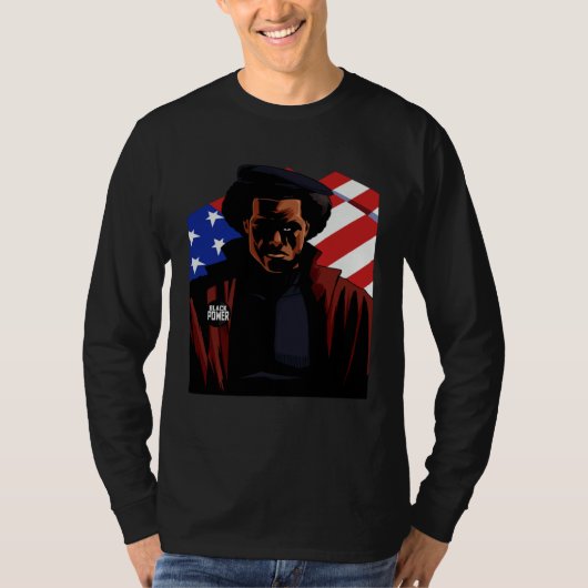 Black History Month Panther Party T-shirt (Voorkant)