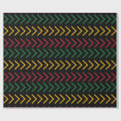 Black History Month-patroon  Cadeaupapier (Vlak)