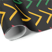 Black History Month-patroon  Cadeaupapier (Rol Hoek)