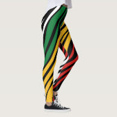 Black History Month-patroon Leggings (Rechts)
