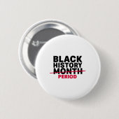 Black History Month Periode Afro-Amerikaanse Manne Ronde Button 5,7 Cm (Voorkant /achterkant)