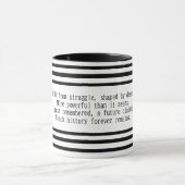 Black History Month Poem Mug Mok (Midden)