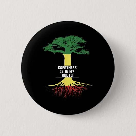 Black History Month Pride African American History Ronde Button 5,7 Cm (Voorkant)