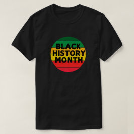 Black History Month Pride Mannen T-shirt