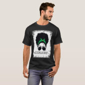 Black History Month Social Worker Black Education T-shirt (Voorkant volledig)