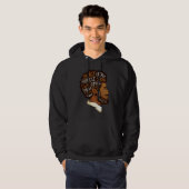 Black History Month Strong Father Proud DNA Roots  Hoodie (Voorkant volledig)
