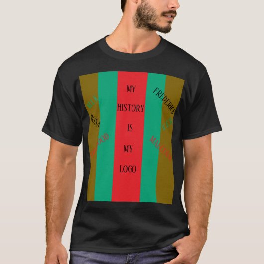 BLACK HISTORY MONTH T-SHIRT (Voorkant)